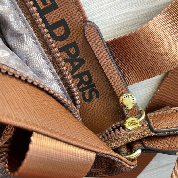 Karl Lagerfeld Women’s Bag - Brown/Khaki. NEW. No box or tag - Picture 6 of 7